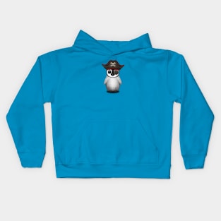 Cute Baby Penguin Pirate Kids Hoodie